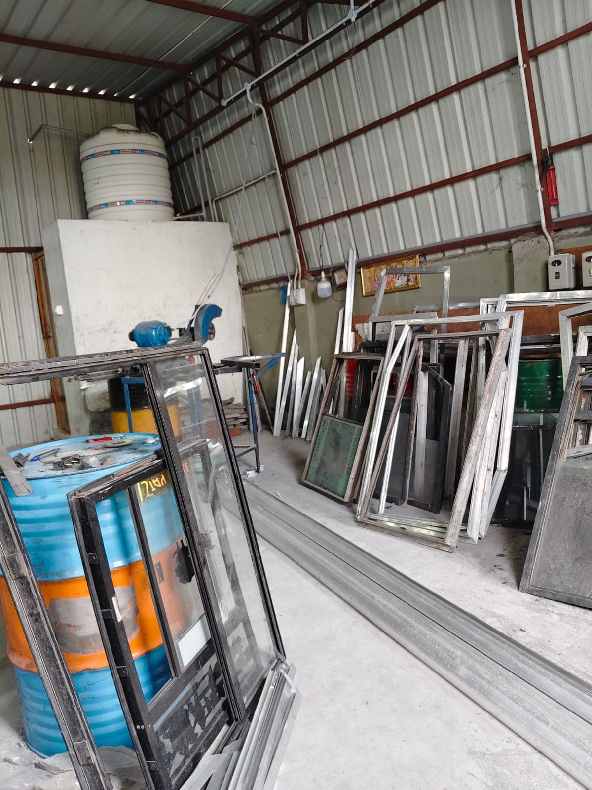 Custom glass cutout and ready-to-fit assembly